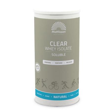 Clear whey isolate van Mattisson