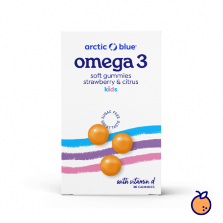 Arctic Blue Omega-3 Gummies DHA en EPA met vitamine D3 (30st) van Arctic Blue