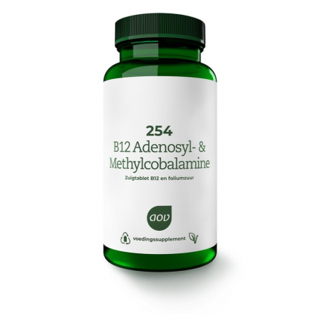 AOV 254 B12 Adenosyl & methylcobalamine (120 zuigtabletten) van AOV