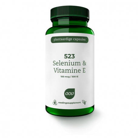 AOV 523 Selenium & Vitamine E (60 capsules) van AOV