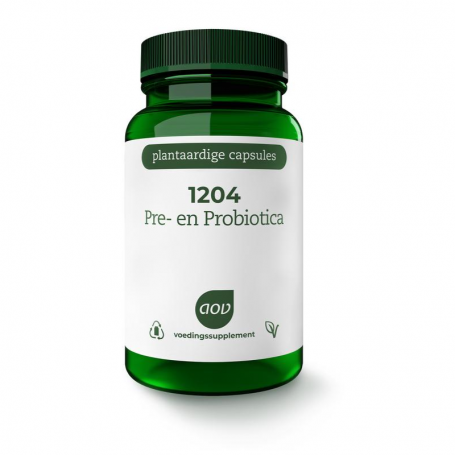 AOV 1204 Pre- en probiotica (30 capsules) van AOV