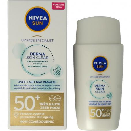 Sun face blemish control SPF50+ van Nivea