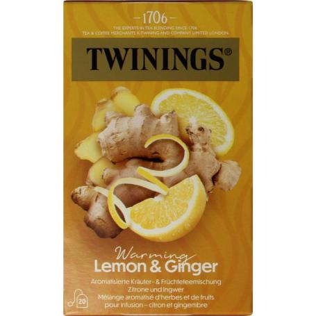 Citroen gember van Twinings