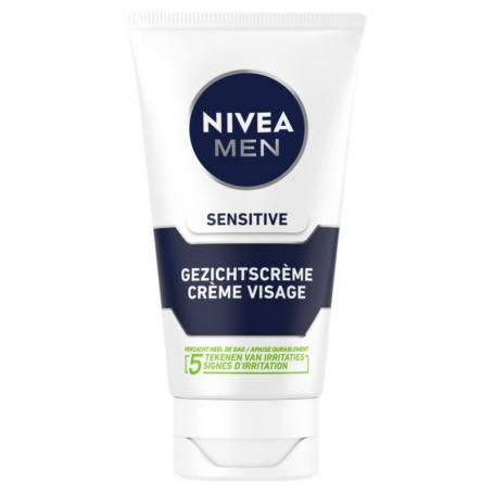 Men gezichtscreme sensitive van Nivea