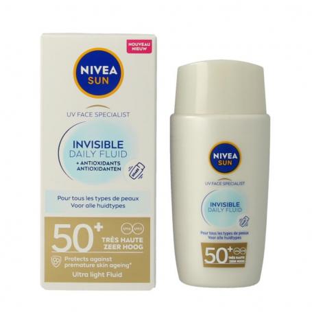 Sun face daily fluid SPF50+ van Nivea