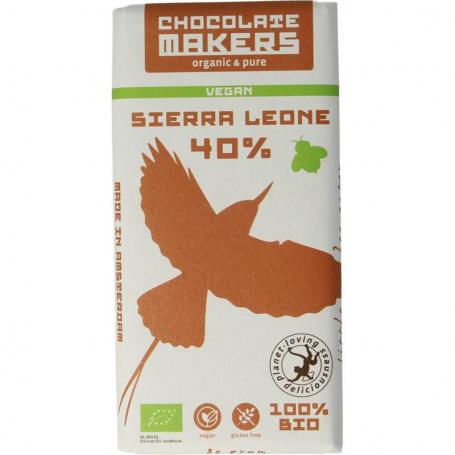 Little bee eather 40% vegan bio van Chocolatemakers