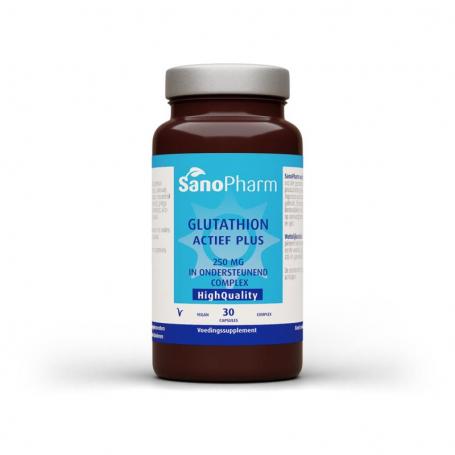 Glutathion actief plus high quality van Sanopharm