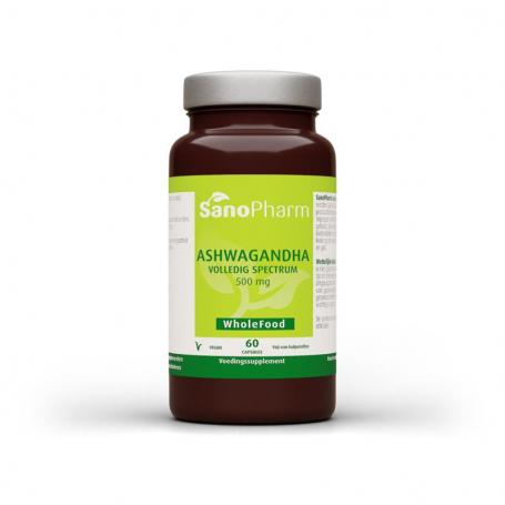 Ashwagandha wholefood van Sanopharm