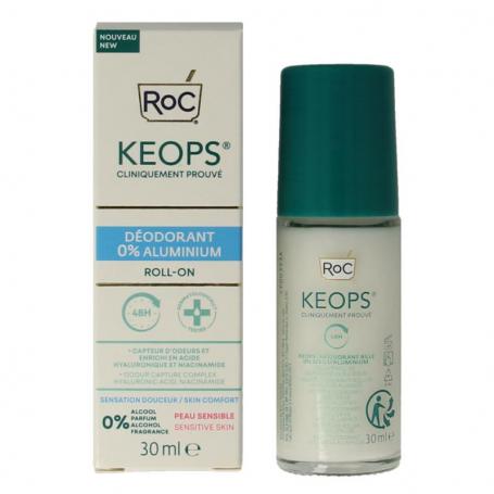 Keops deodorant roll-on 0% aluminium van ROC