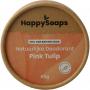 Deodorant pink tulip van Happysoaps