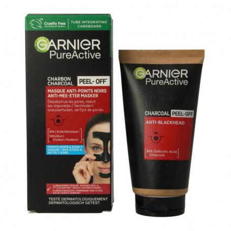 Pure active peel-off masker charcoal van Garnier