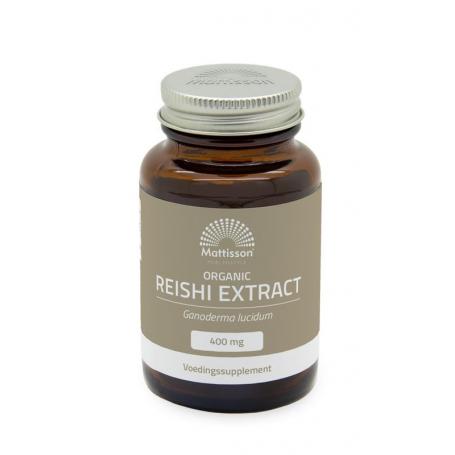 Organic reishi extract 400mg bio van Mattisson
