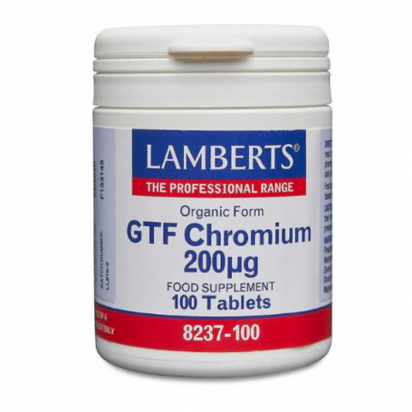 Lamberts GTF chroom 200mcg (100 tabletten) van Lamberts
