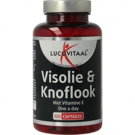 Visolie & knoflook van Lucovitaal