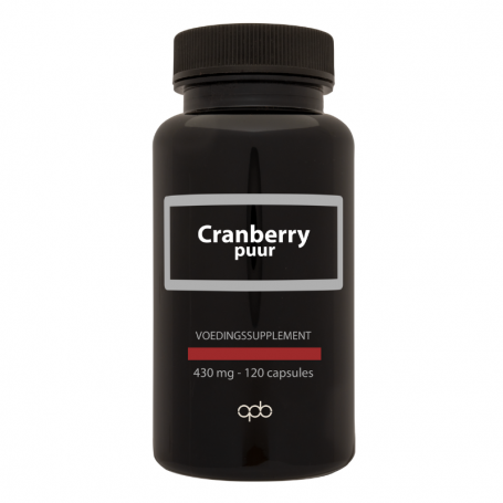 Apb Holland Cranberry extract puur 430mg (120 capsules) van Apb Holland