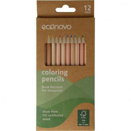 Potloden FSC gekleurd van Econovo