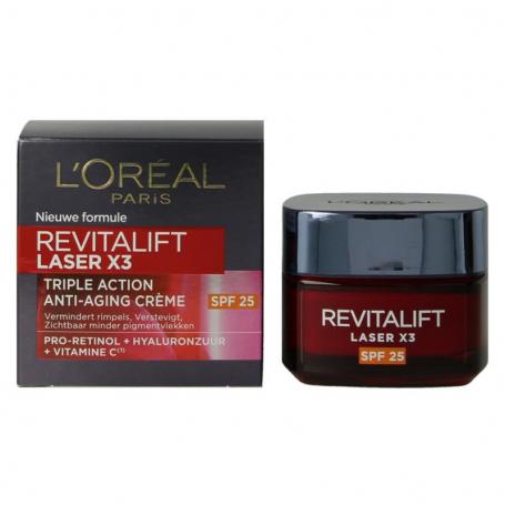 Revitalift laser X3 dagcreme SPF25 van L'Oreal Paris