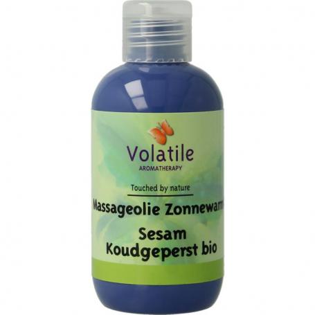 Massageolie sesam zonnewarmte van Volatile
