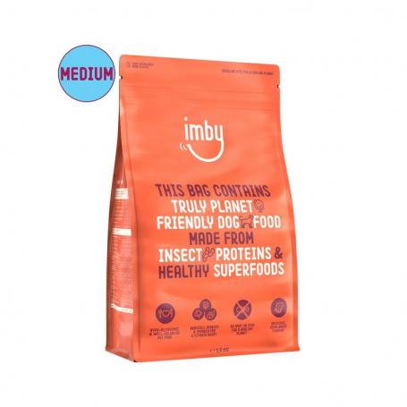 Hondenbrokken insecteneiwitten middelgroot 10-35kg van Imby Pet Food
