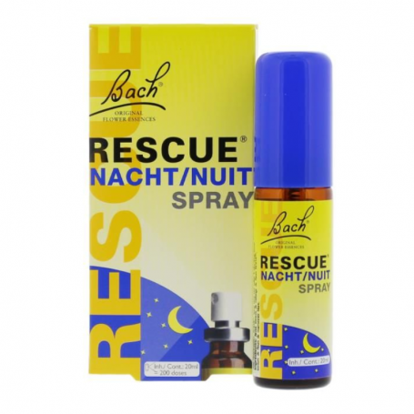 Bach Rescue nacht spray (20ml) van Bach Rescue