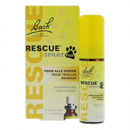Bach Rescue pets spray (20ml) van Bach Rescue
