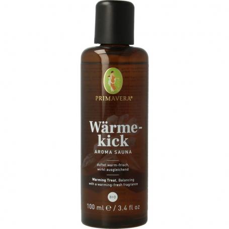 Sauna therapy warming treat bio van Primavera